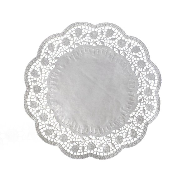 2000 Stk. Tortenspitzen Tortenunterlagen weiß Ø 14 cm